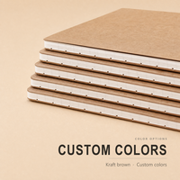 Cuaderno A4 A5 con Logotipo Personalizado al por Mayor, Encuadernación Cosida y con Grapa, Cuaderno de Ejercicios para Estudiantes, Suministros de Oficina