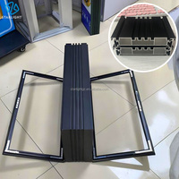 Panneau d'affichage à LED Profil en aluminium Bannière lumineuse latérale Plexiglas ou PVC Cadre de boîte à lumière intérieure et extérieure