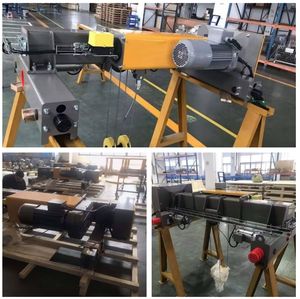 Palans électriques à câble métallique européens d'usine chinoise 5t 10t horizontaux pour pont roulant à poutre simple ou double 3,2 tonnes 5 tonnes 6,3 tonnes - Product Image 3
