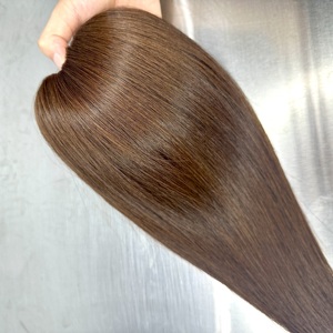 ผมแท้เวียดนามแบบเป็นมัด ต่อผมแบบ Double Weft  แบบ Super Double Drawn สีน้ำตาลธรรมชาติ น้ำหนัก 100 กรัม - Product Image 5