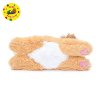Adorable bracelet slap en peluche lion, poupée en peluche douce et portable, jouet amusant pour le quotidien et cadeau d'anniversaire délicat