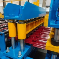 Machine de formage à froid Aluzinc pour la fabrication de tuiles Calaminas, acier coloré haute précision, marque Fada, origine Hebei