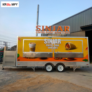 Remolque Completamente Equipado, Carrito de Café Móvil, Venta de Hot Dogs, Pollo Frito, BBQ, Camión de Comida Rápida - Product Image 5