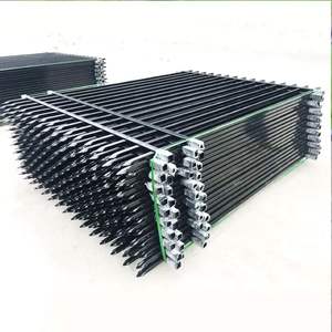 <span class=keywords><strong>Prix</strong></span> d'usine Clôture de <span class=keywords><strong>palissade</strong></span> européenne en acier inoxydable galvanisé à chaud avec moulage Treillis et portes de clôture de haute qualité - Product Image 1