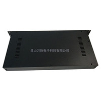 Boîtier de serveur en tôle pour amplificateur audio de bureau 19 pouces 1U 2U 3U 4U, fabrication sur mesure, montage en rack