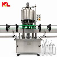 Machine de remplissage automatique électrique 12 têtes, ligne de production d'embouteillage entièrement automatique professionnelle pour bouteilles en PET, en verre et en bois