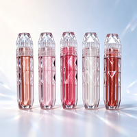 Fard à paupières liquide en poudre OEM en gros, marque propre, pur, durable, waterproof, illuminateur, haute brillance, maquillage cosmétique