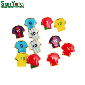 Pins en émail personnalisés en gros, pins de revers en métal, design personnalisé, souvenirs pour fans de football, cadeau de marque boutique - Product Image 2