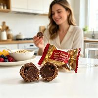 Boules de chocolat au collagène végétalien non-OGM, directement de l'usine, pour un soutien nutritionnel quotidien
