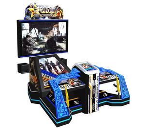 Machine de jeu <span class=keywords><strong>d</strong></span>'arcade de simulateur vidéo de tir de pistolet LCD 65 à pièces Storm 1 pour 2 joueurs pour FEC - Product Image 1