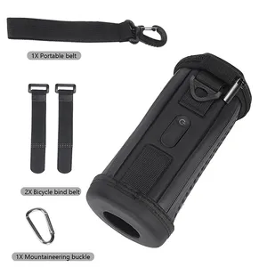 ซองใส่ของ PU สำหรับ <span class=keywords><strong>JBL</strong></span> <span class=keywords><strong>flip</strong></span> <span class=keywords><strong>6</strong></span> Flip6กระเป๋าใส่กระเป๋าเดินทางฝาครอบป้องกันกันน้ำลำโพงบลูทูธแบบพกพา - Product Image 5