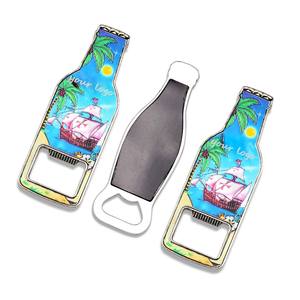 Vente en gros de nouvel arrivage de souvenirs design personnalisé feuille époxy caoutchouc impression personnalisée ouvre-bouteille <span class=keywords><strong>vin</strong></span> bière aimant de réfrigérateur - Product Image 5