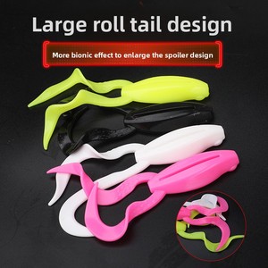 Señuelo de rana de patadas de <span class=keywords><strong>agua</strong></span> flotante de plástico ABS simulación de cebo suave Artificial para la vida silvestre que atrae Bass Pike Ray - Product Image 4