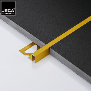 Profilo Angolare in Lega di Alluminio JECA, Finitura Dorata, Linea di Rivestimento a Polvere per Design Moderno di Appartamenti e Ville - Product Image 4