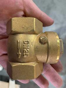 DN15-DN50 BSP chủ đề <span class=keywords><strong>Swing</strong></span> Brass kiểm tra van - Product Image 2