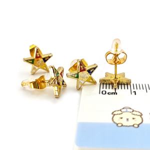 Produk Baru grosir anting-anting Masonik logam simbol OES Bintang Timur anting-anting wanita - Product Image 3
