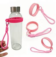 Poignée de transport YDS pour bouteille d'eau, support de bouteille avec sangle, compatible avec la plupart des bouteilles de 8 à 32 oz, accessoires pour Stanley Cup
