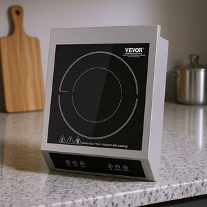 Placa de Inducción Vevor de 1800W, Hornilla Portátil de Sobremesa con Control Táctil, Una Sola Hornilla, Superficie de Vidrio - Product Image 2