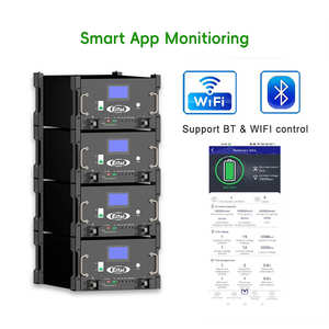 Batterie LiFePO4 14kwh 15 <span class=keywords><strong>Kwh</strong></span> 16 <span class=keywords><strong>kwh</strong></span> 280ah 300Ah 51.2V Batterie lithium-ion empilable montée sur rack pour le stockage de l'énergie solaire domestique - Product Image 3