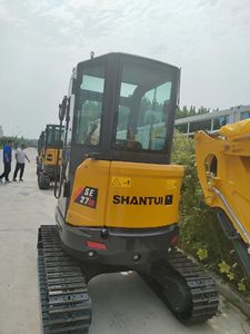 Miniexcavadora araña Shantui SE27SR de 2.8 toneladas, pequeña, con pocas horas de trabajo, motor hidráulico, 1 año de garantía, en venta. - Product Image 2