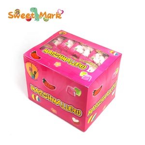 Cibo vegetariano Halal Marshmallow Twist anguria a forma di fiore malva - Product Image 3