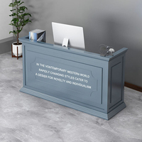Laiblanche — réception de bureau en bois, Logo moderne, personnalisé, caisse, bureau, caisse, comptoir de contrôle