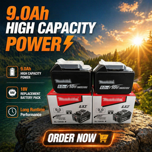 Batería de Repuesto de Iones de Litio de 18 V y 6 Ah Compatible <span class=keywords><strong>con</strong></span> LXT BL1890B, Paquete de Batería Recargable para Herramientas Eléctricas, Hecho en China - Product Image 1