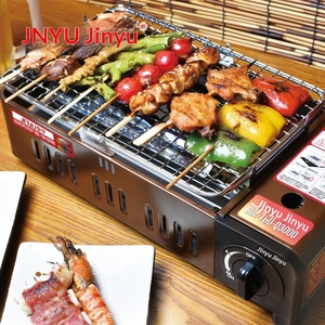 Estufa de <span class=keywords><strong>Gas</strong></span> Portátil Jin Yu de Doble Uso, Resistente al Viento, para Barbacoa y Picnic al Aire Libre, Tipo Tarjeta - Product Image 1
