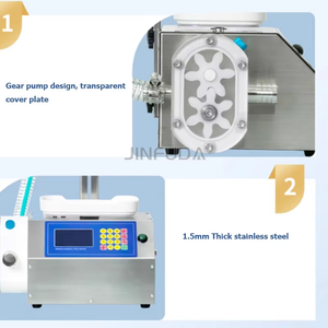 Trọng lượng tự động cho doanh nghiệp nhỏ với dầu dày dán ăn được dầu keo và chất nhầy Máy chiết rót - Product Image 6