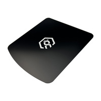 Tapis de souris en verre trempé anti-reflet AG Custom, structure solide anti-éblouissement pour solution d'éclairage hôtelier