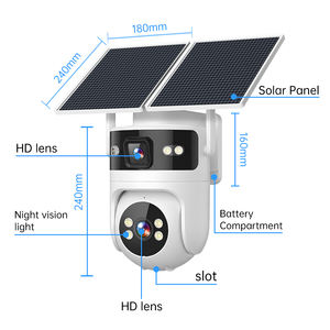 <span class=keywords><strong>กล้อง</strong></span><span class=keywords><strong>วงจรปิด</strong></span>พลังงานแสงอาทิตย์แบบ PTZ รองรับ 4G  พร้อมเลนส์คู่  บันทึกภาพกลางแจ้ง  ตรวจจับความเคลื่อนไหว  ใช้การ์ดหน่วยความจำ  ประหยัดพลังงาน - Product Image 6