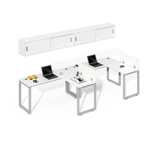 싼 역 최고 일 가구 현대 노트북 대 가정 테이블 컴퓨터 사무실 책상 사무실 분할 10 세트 escritorio 색깔 - Product Image 5