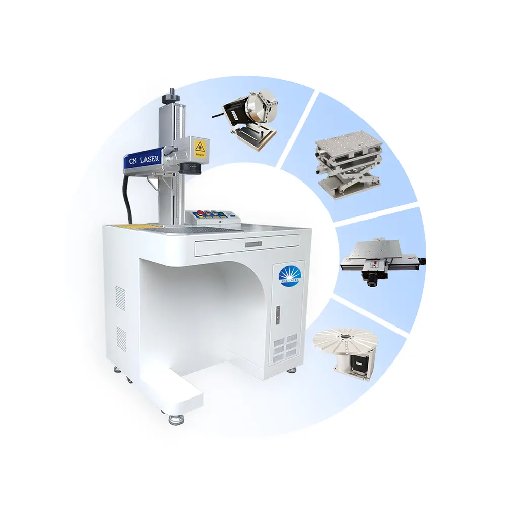 engraving machine engraving laser machine Customized metal credit card machines 2D 20w to 100w fiber rubber stamp laser