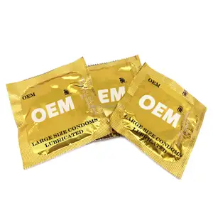 Ultra empfindliche geschmierte Latex kondome Männliche Verbesserung Benutzer definierte Kondom-Logo-Kondome für Männer Bulk