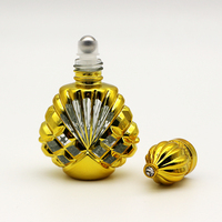 Botella de rodillo de calidad superior de color personalizado de lujo Aceite de perfume esencial 10ml 5ML 12ml Botella de rodillo de vidrio