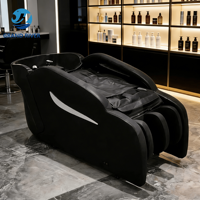 Lujosa Cama Eléctrica para Lavado de Cabello, Lavacabezas de Spa para Salón, Mesa de Masaje Japonesa para la Cabeza, Cama con Lavabo y Silla para Venta