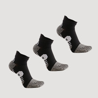 Chaussettes de sport athlétiques pour hommes à cinq doigts, épaisses, antidérapantes, résistantes à l'usure, séchage rapide, pour la randonnée, le trekking, la course à pied et le fitness