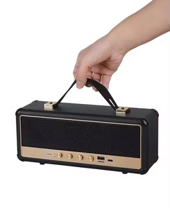 XB <span class=keywords><strong>Stockwell</strong></span> III ลำโพงบลูทูธไร้สายขนาดเล็ก M30คุณภาพสูงซับวูฟเฟอร์กลางแจ้งโบราณแบบพกพาพร้อมแหล่งจ่ายไฟแบตเตอรี่ - Product Image 1