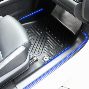 Tapis de sol de voiture 5D imperméable, antidérapant, style tendance, avec numérisation des données originales, pour Nissan Sentra - Product Image 1