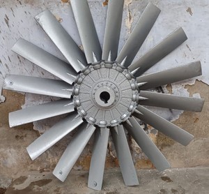 Impulsor de Ventilador de Flujo Axial de Aleación de Aluminio Industrial para Sistemas de Ventilación y Extracción de Torres de Refrigeración - Product Image 1