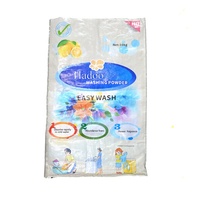 Lessive en poudre jetable haute mousse 10 kg parfum floral avec poignée / Poudre détergente OEM pour le linge
