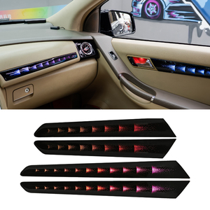 Kit d'éclairage ambiant LED pour voiture, 64 couleurs, symphonie de couleurs, pour Mercedes-Benz Classe R W251 2006-2017, accessoires d'éclairage intérieur - Product Image 1