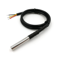 4-30V LM35 Edelstahls onden temperatur sensor Wasserdichter Analoga usgang