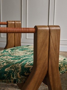Chaises de salle à manger <span class=keywords><strong>en</strong></span> tissu rembourré BST Nordic Restaurant Furniture, chaises de salle à manger design <span class=keywords><strong>en</strong></span> <span class=keywords><strong>bois</strong></span> de frêne massif, <span class=keywords><strong>chaise</strong></span> de loisirs et de travail. - Product Image 2