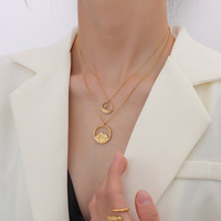 Collar con Colgante en Forma de Montaña y Olas del Océano de Janice Jewelry, un Juramento de Amor Eterno, Conjunto de Joyería 2023
