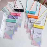 Pochette transparente en TPU étanche pour téléphone portable pour téléphone Sac étanche universel pour téléphone de bain