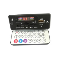 Voiture à pédales pour enfants avec écran LCD, haut-parleur audio sans fil, enregistrement, décodeur MP3, module lecteur MP3 12V