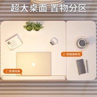 Petite table d'étude pliable pour lit, bureau d'ordinateur réglable en hauteur pour dortoir d'étudiant, chambre à coucher, pour l'apprentissage et l'écriture