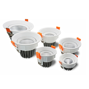 Bán Buôn Vòng Trong Nhà Nhôm Spotlight Xuống Ánh Sáng Xoắn Mùa Xuân Clip 3/6/9/12/16/24/30/40W Dẫn Downlight Đèn Trần - Product Image 1