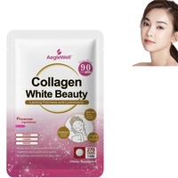 OEM ODM Aeglewell – Complément Premium de Collagène Blanc pour la Beauté de la Peau avec Glutathion, Collagène Marin et Vitamine C pour Adultes